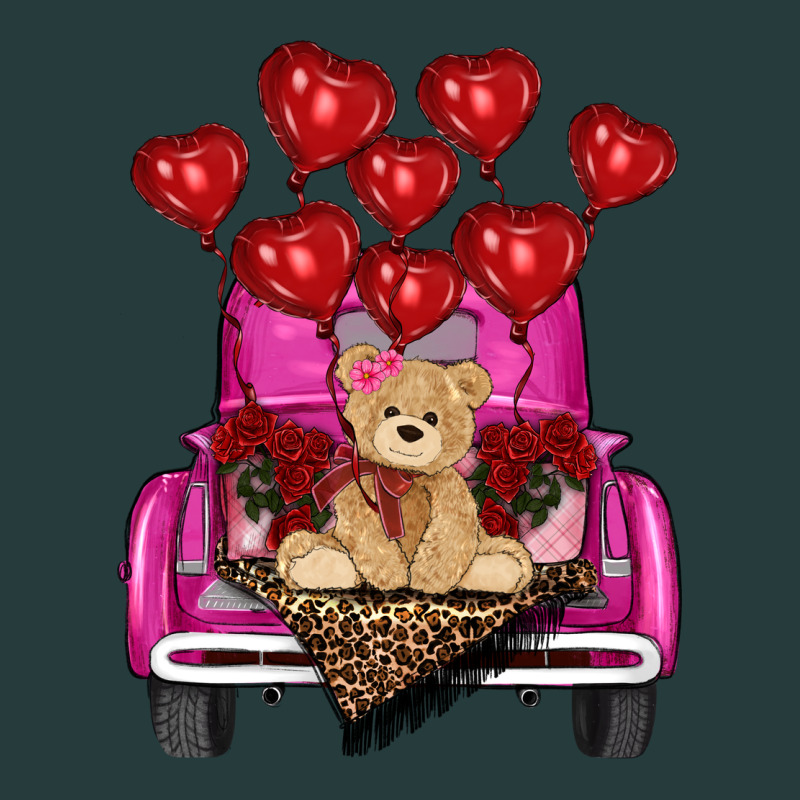 Valentine's Day Tedybear Truck Premium Hoodie by RanaPortraitStore | Teevron