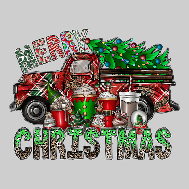 Merry Christmas  Truck Premium Tee by CowhideDigitalArt | Teevron
