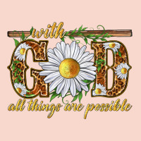 With God All Things Are Possible With Daisy Urban Hoodie | Teevron