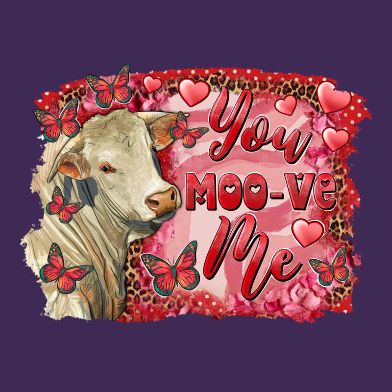 Valentine's Day You Moo Ve Me Charolais Cow Premium Hoodie by RanaPortraitStore | Teevron