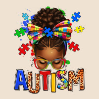 Autism Awareness Afro Messy Bu Urban Hoodie | Teevron