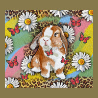 Watercolor Easter Bunny With Daisy Premium Hoodie | Teevron