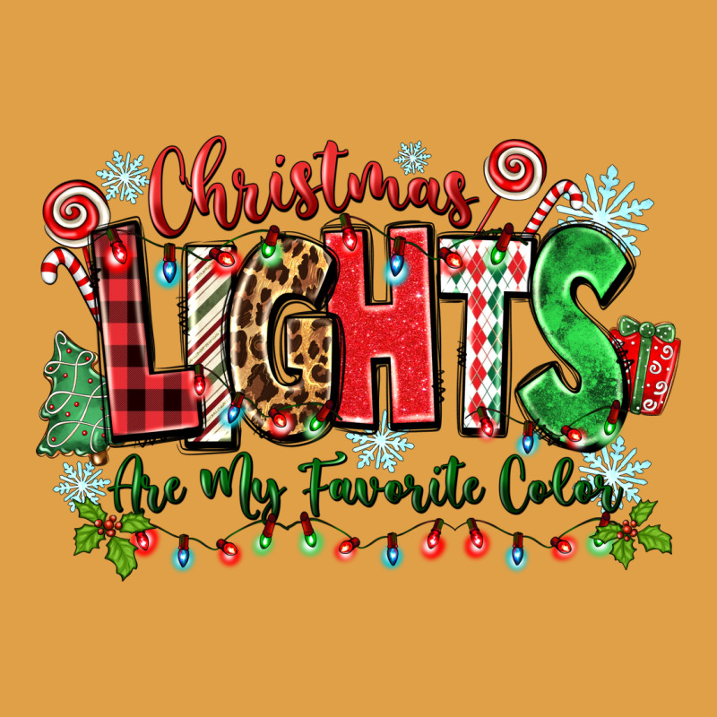 Christmas Lights Are My Favorite Color Premium Hoodie by Zillion Design Studio | Teevron