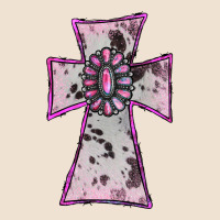 Cowhide Pink Gemstone Cross Urban Hoodie | Teevron