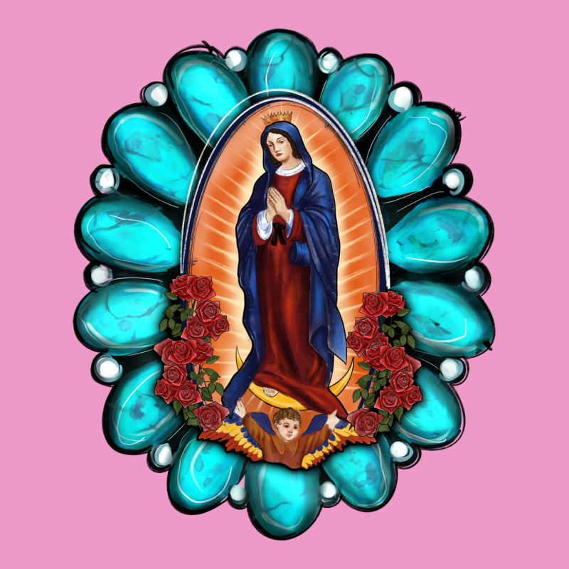 Gemstone Lady Of Guadalupe Urban Hoodie by RanaPortraitStore | Teevron