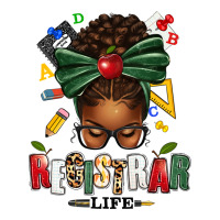 registrar life afro messy bun | Teevron