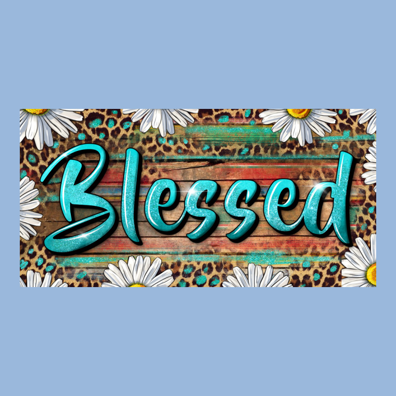 Blessed With Daisy And Leopard Premium Hoodie by RanaPortraitStore | Teevron