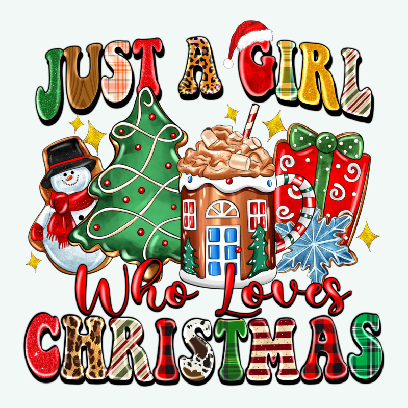 Just A Girl Who Loves Christmas Premium Hoodie by Zillion Design Studio | Teevron