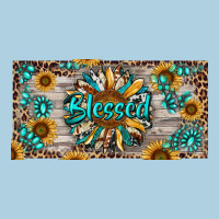 Blessed With Sunflower And Gemstone Premium Hoodie | Teevron