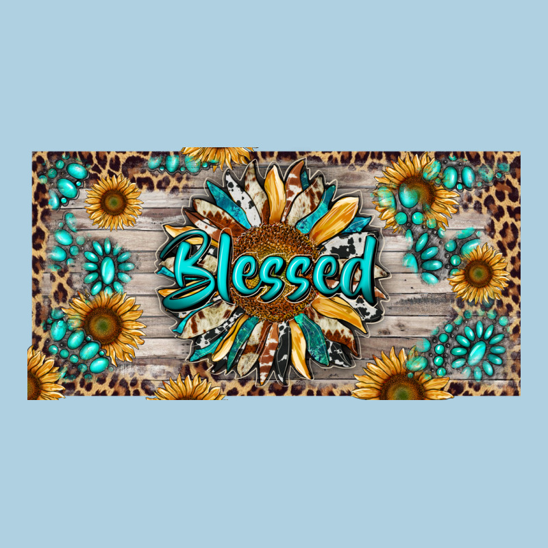 Blessed With Sunflower And Gemstone Premium Hoodie by RanaPortraitStore | Teevron