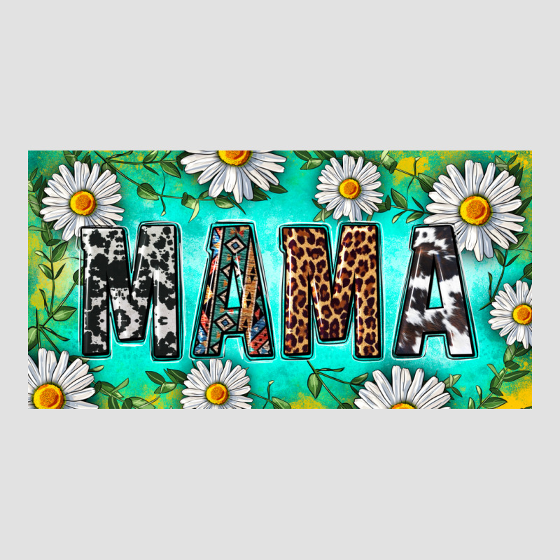 Turquoise And Daisy Mama Premium Hoodie by RanaPortraitStore | Teevron