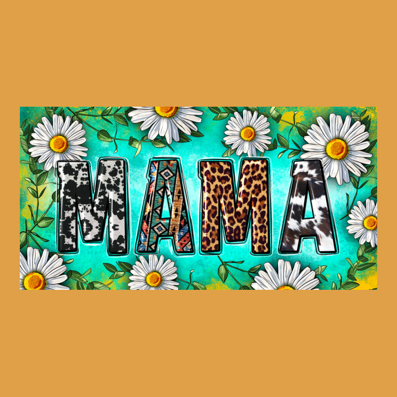 Turquoise And Daisy Mama Premium Hoodie by RanaPortraitStore | Teevron