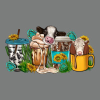 Western Cow Coffee Cup Premium Hoodie | Teevron