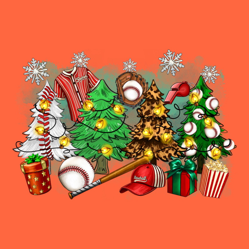Christmas Trees With Baseball Premium Hoodie by Zillion Design Studio | Teevron