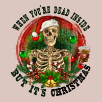 When You're Dead Inside But It's Christmas Premium Hoodie | Teevron
