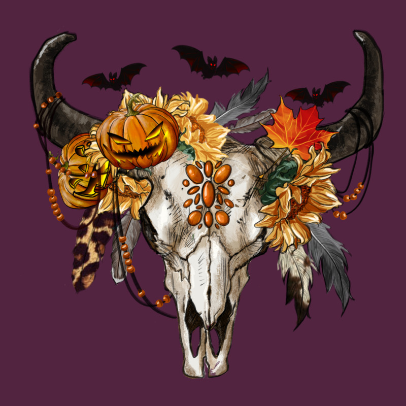 Halloween Bull Skull Urban Hoodie by RanaPortraitStore | Teevron