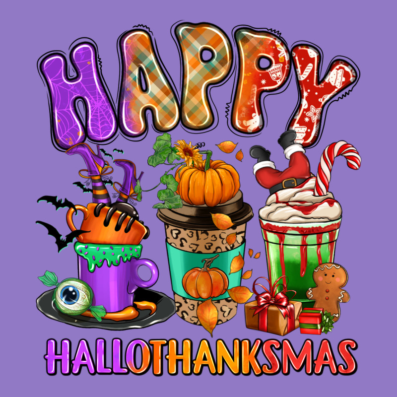 Happy Hallothanksmas Coffee Cups Urban Hoodie by RanaPortraitStore | Teevron