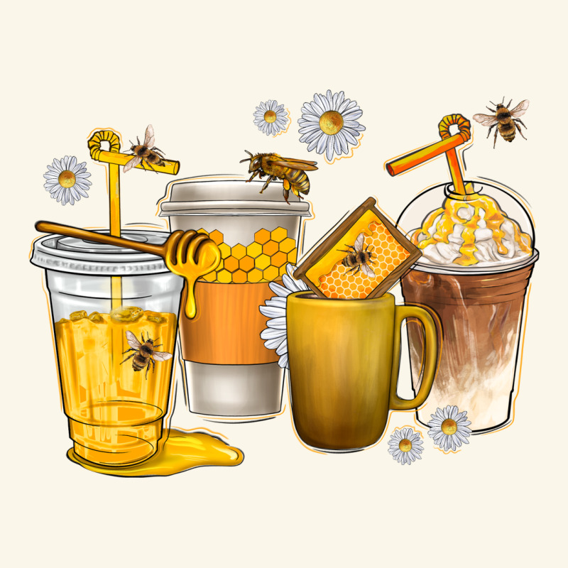 Coffee Cups Bumble Bee Premium Hoodie by texasbilliewilder | Teevron