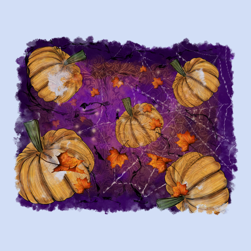 Halloween Pumpkin Cobweb Background Urban Hoodie by RanaPortraitStore | Teevron
