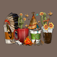 Coffee Cups Indian Headdress Premium Hoodie | Teevron