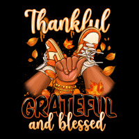Thankful Grateful And Blessed Black Baby Girl Urban Hoodie | Teevron