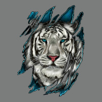 White Tiger Scratch Mark Premium Hoodie | Teevron