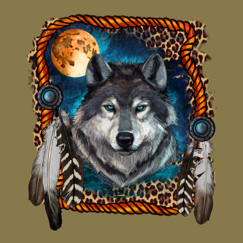 Wolf And Feathers Premium Hoodie by RanaPortraitStore | Teevron