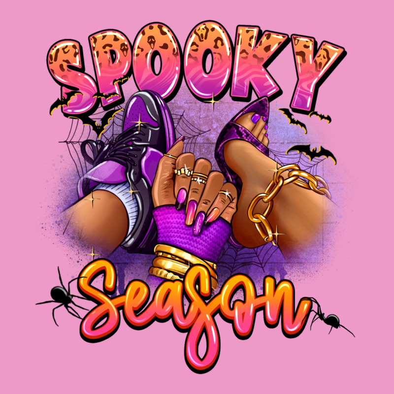 Spooky Season Sneaker And Heel Afro Woman Urban Hoodie by RanaPortraitStore | Teevron