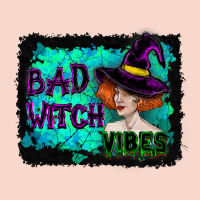 Halloween Bad Witch Vibes Watercolor Urban Hoodie | Teevron