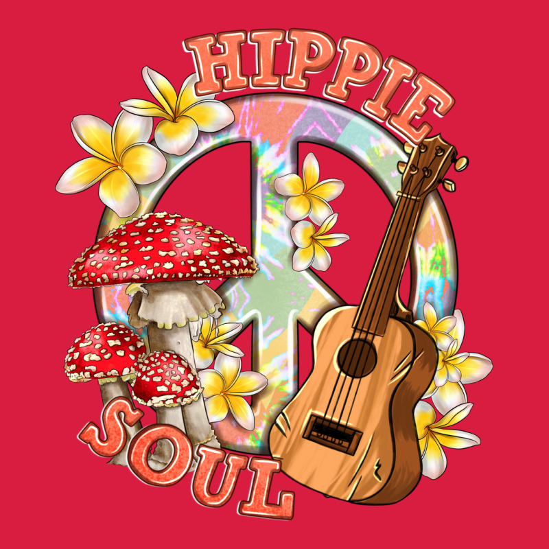 Hippie Soul With Peace Premium Hoodie by texasbilliewilder | Teevron