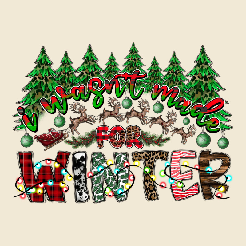 I Was Made For Winter Premium Tee by CowhideDigitalArt | Teevron