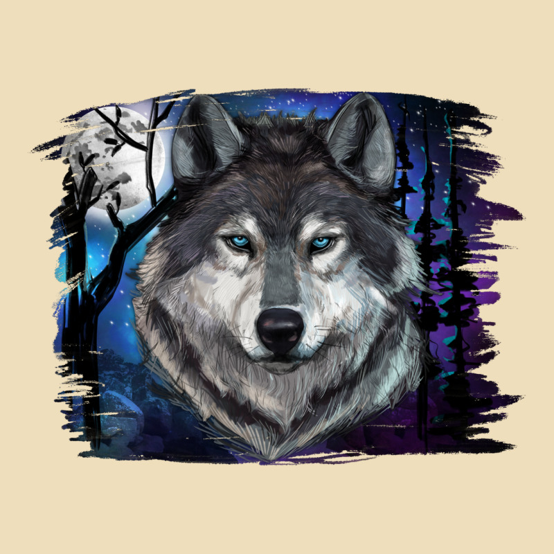 Wolf And Full Moon Premium Hoodie by RanaPortraitStore | Teevron