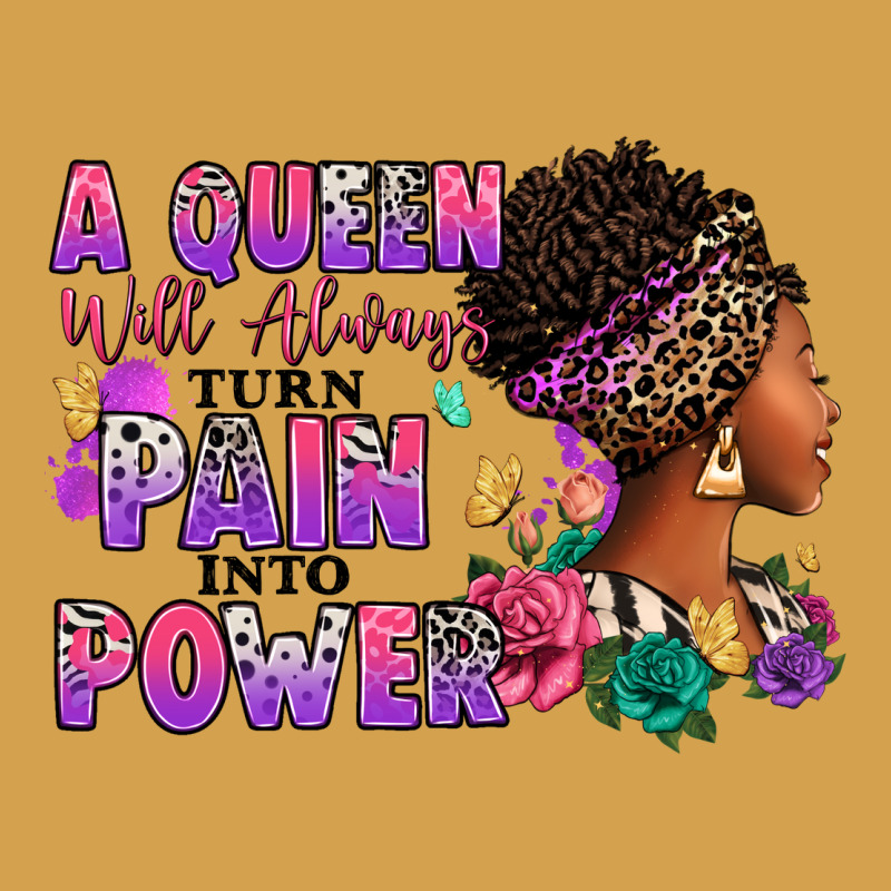 A Queen Will Always Turn Pain Into Power Urban Hoodie by RanaPortraitStore | Teevron