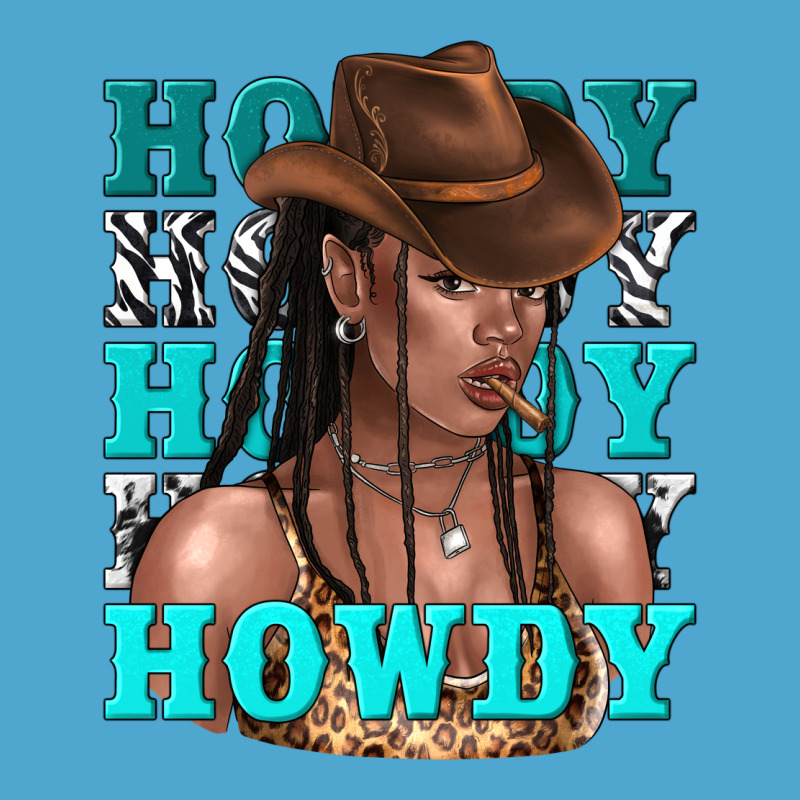 Howdy Howdy Black Girl Premium Hoodie by texasbilliewilder | Teevron