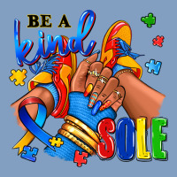 Be A Kind Sole Autism Afro Girl Sneakers Urban Hoodie | Teevron
