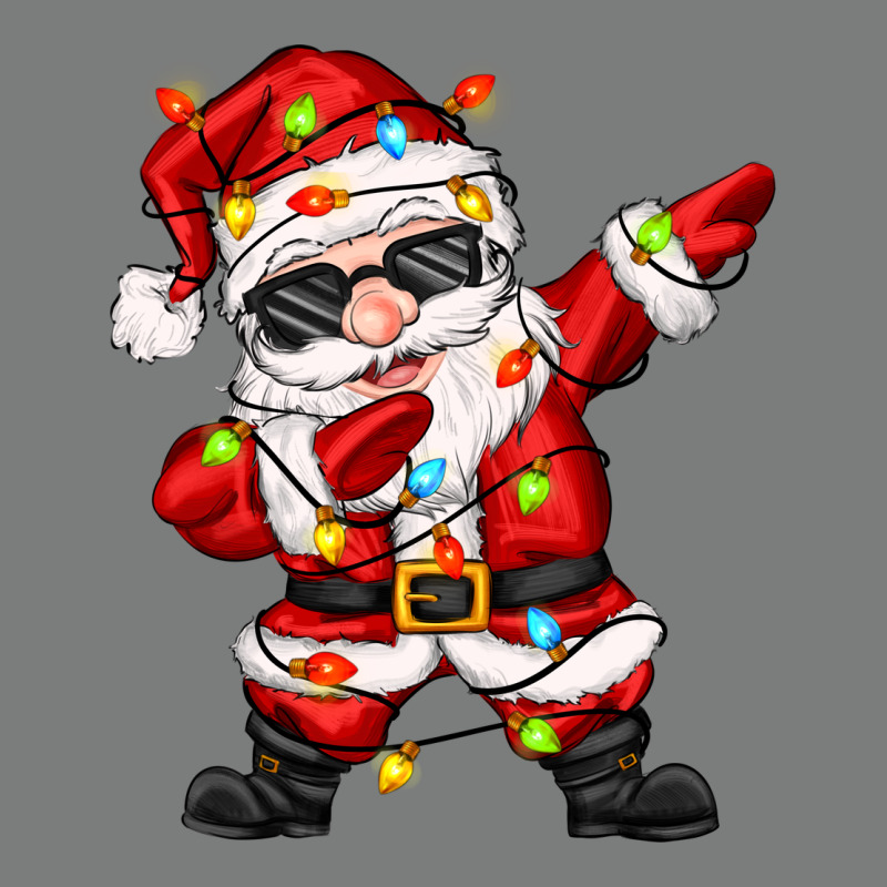 Dabbing Santa With Christmas Lights Premium Hoodie by Zillion Design Studio | Teevron