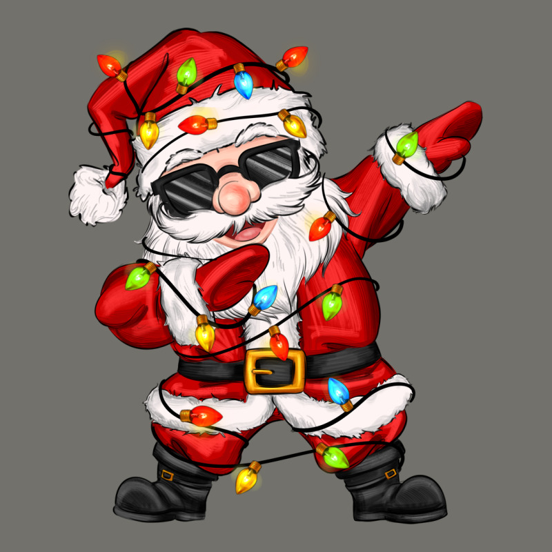 Dabbing Santa With Christmas Lights Premium Hoodie by Zillion Design Studio | Teevron