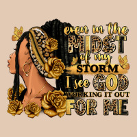 Even In The Midst Of My Storm Afro Woman Urban Hoodie | Teevron