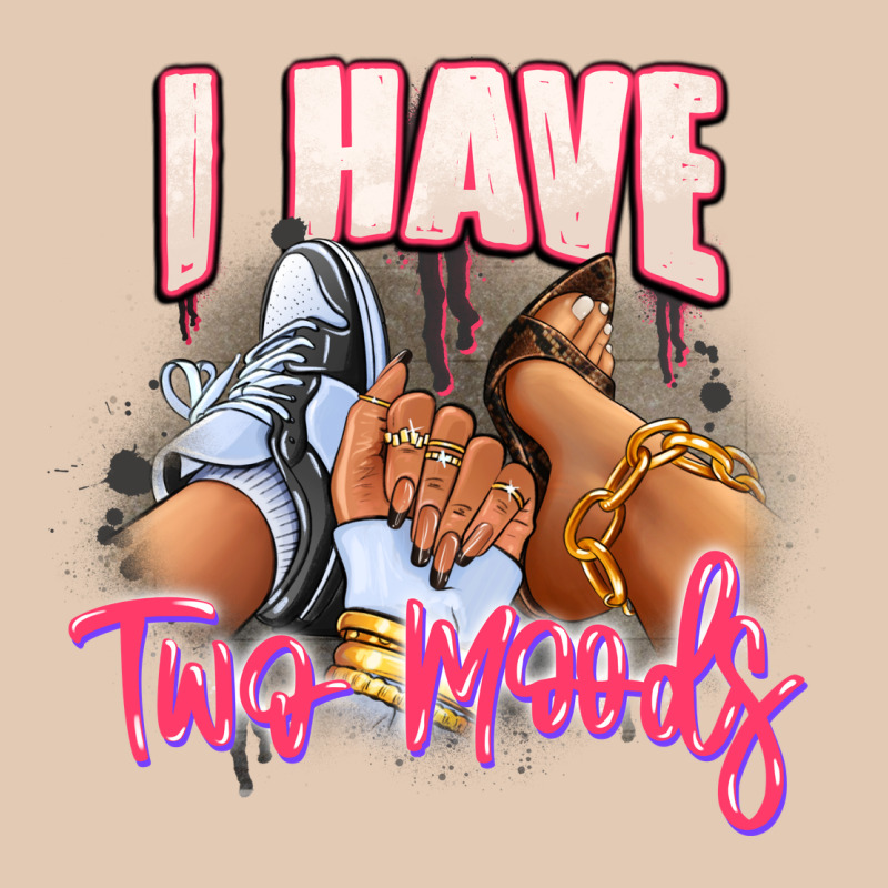 I Have Two Moods Sneaker And Heels Urban Hoodie by RanaPortraitStore | Teevron