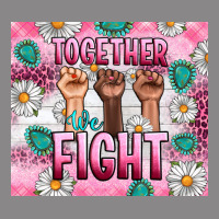 Breast Cancer Together Fight Vintage Tee | Teevron