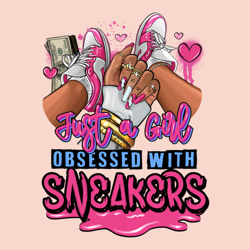 Just A Girl Obsessed With Sneakers Urban Hoodie by RanaPortraitStore | Teevron