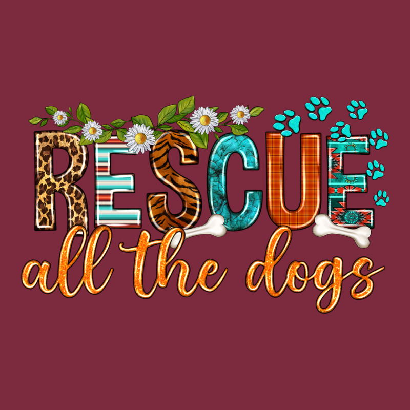 Rescue All The Dogs Premium Hoodie by texasbilliewilder | Teevron