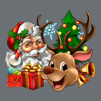 Santa And Reindeer Premium Hoodie | Teevron