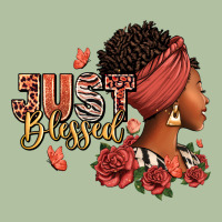 Just Blessed Afro Woman With Roses Urban Hoodie | Teevron