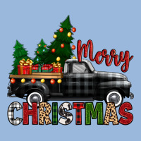 Merry Christmas With Black Truck Premium Hoodie | Teevron