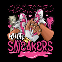 Obsessed With Sneakers Pink Afro Woman Urban Hoodie | Teevron