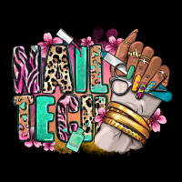 Nail Tech Afro Nail Art Urban Hoodie | Teevron