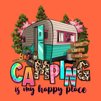 Camping Is My Happy Place Premium Hoodie | Teevron