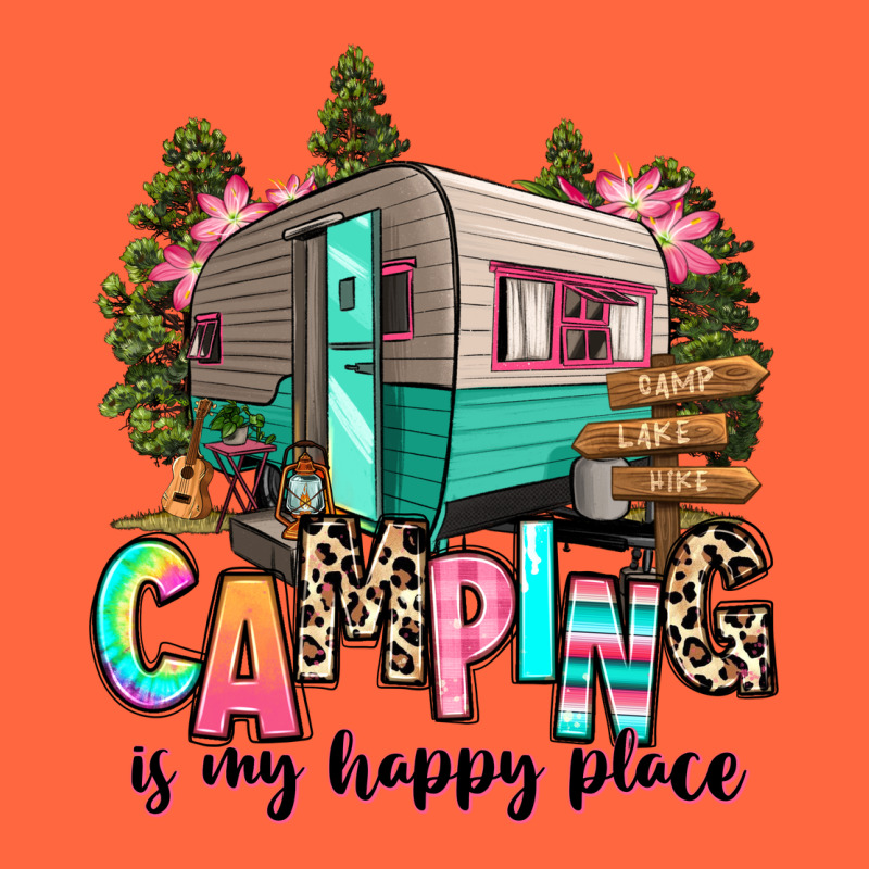 Camping Is My Happy Place Premium Hoodie by RanaPortraitStore | Teevron