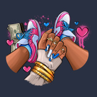 Pink And Blue Sneaker Girl Urban Hoodie | Teevron